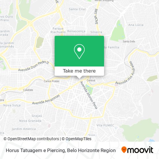 Horus Tatuagem e Piercing map