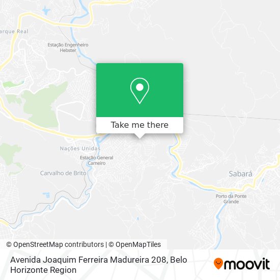 Avenida Joaquim Ferreira Madureira 208 map