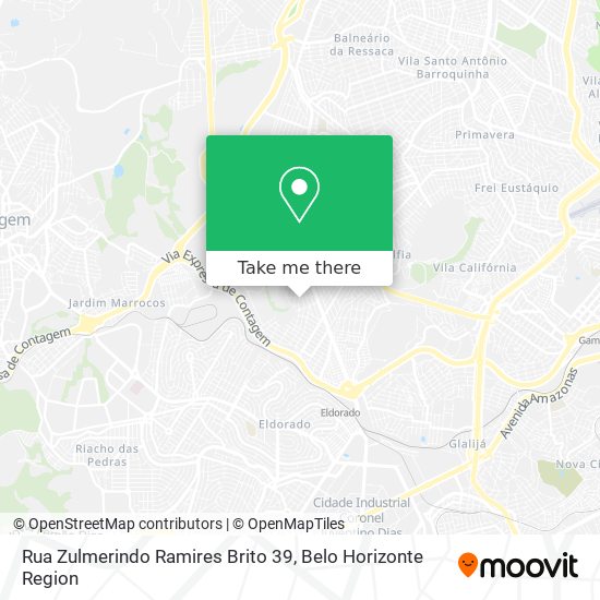 Rua Zulmerindo Ramires Brito 39 map