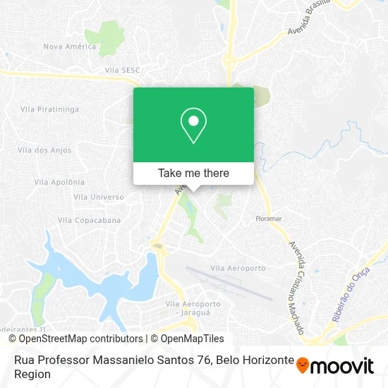 Rua Professor Massanielo Santos 76 map