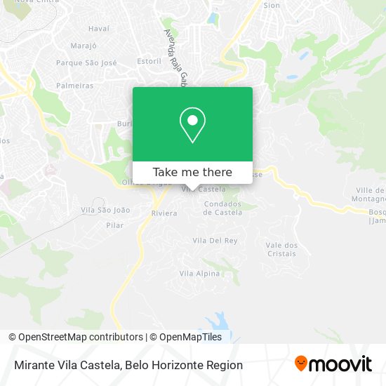 Mirante Vila Castela map