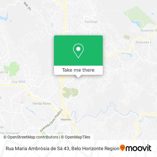 Rua Maria Ambrósia de Sá 43 map