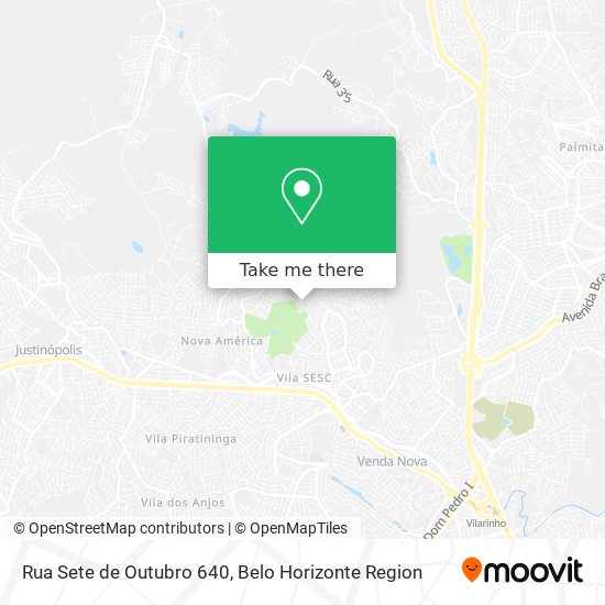 Rua Sete de Outubro 640 map