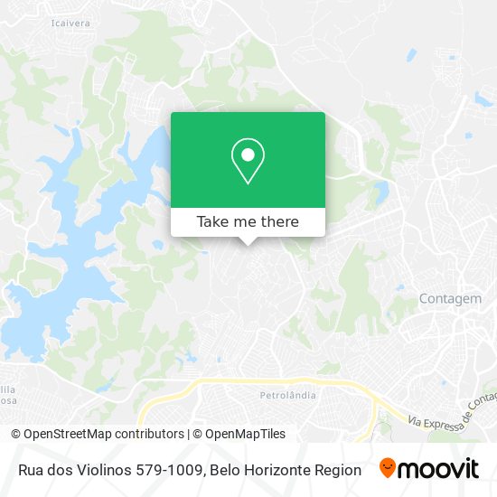 Rua dos Violinos 579-1009 map