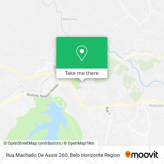 Rua Machado De Assis 260 map