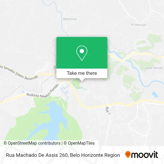 Rua Machado De Assis 260 map