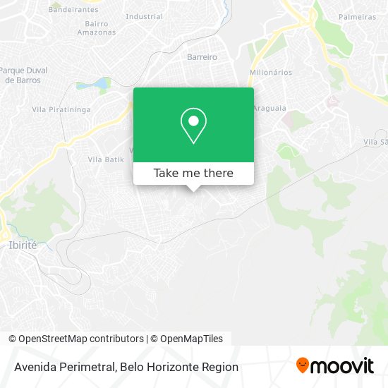 Avenida Perimetral map