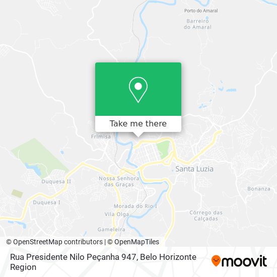 Rua Presidente Nilo Peçanha 947 map