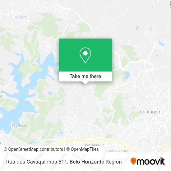 Rua dos Cavaquinhos 511 map