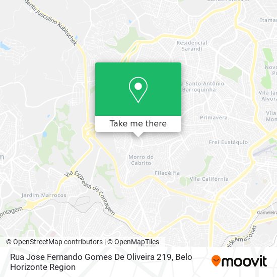 Rua Jose Fernando Gomes De Oliveira 219 map