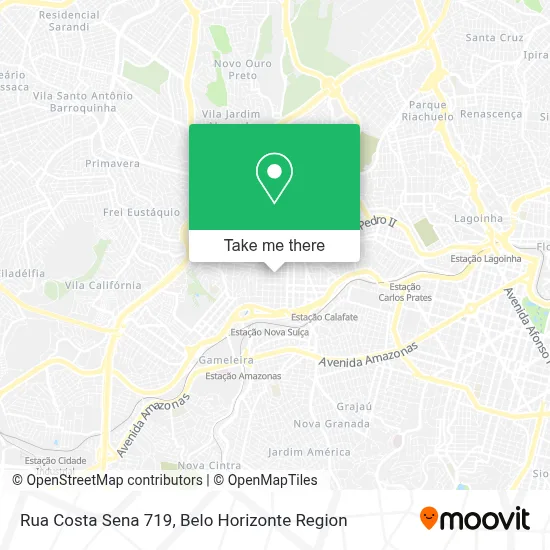 Rua Costa Sena 719 map