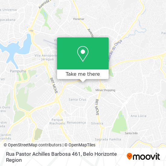 Rua Pastor Achilles Barbosa 461 map