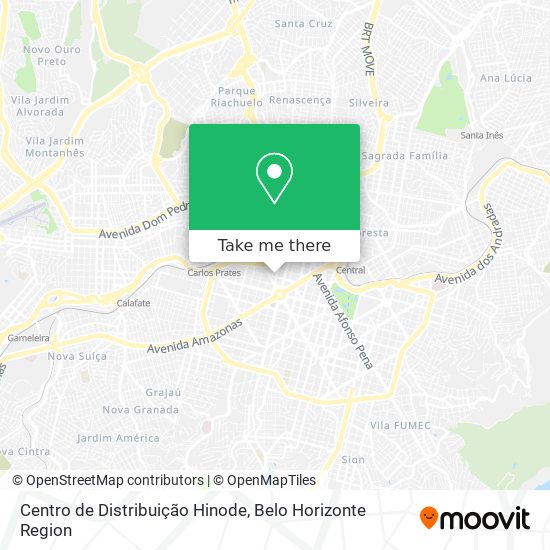 Centro de Distribuição Hinode map