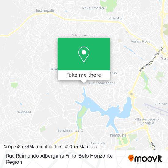 Rua Raimundo Albergaria Filho map