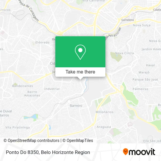 Ponto Do 8350 map