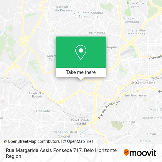 Rua Margarida Assis Fonseca 717 map