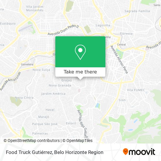 Food Truck Gutiérrez map