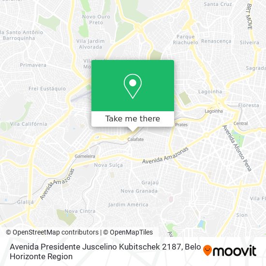 Avenida Presidente Juscelino Kubitschek 2187 map