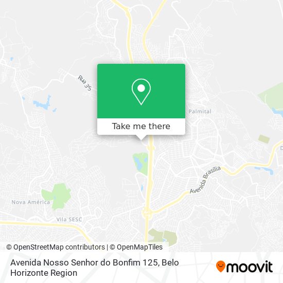Avenida Nosso Senhor do Bonfim 125 map