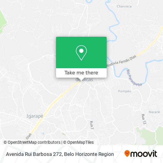 Avenida Rui Barbosa 272 map