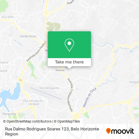 Rua Dalmo Rodrigues Soares 123 map