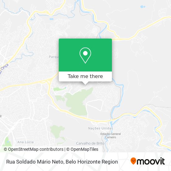 Rua Soldado Mário Neto map