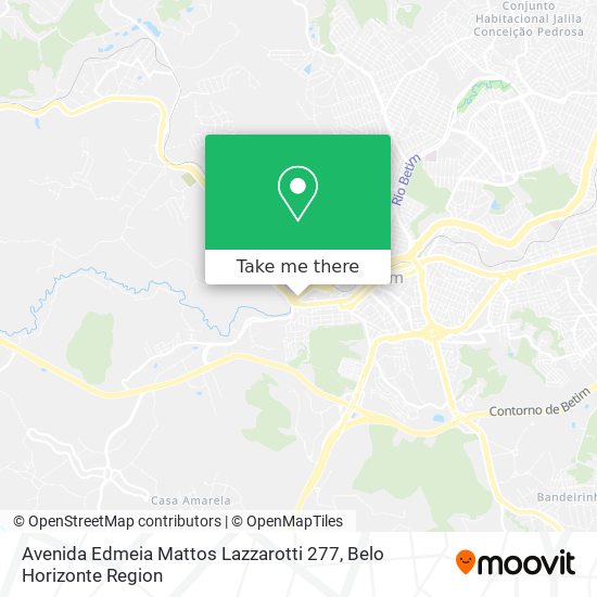 Avenida Edmeia Mattos Lazzarotti 277 map