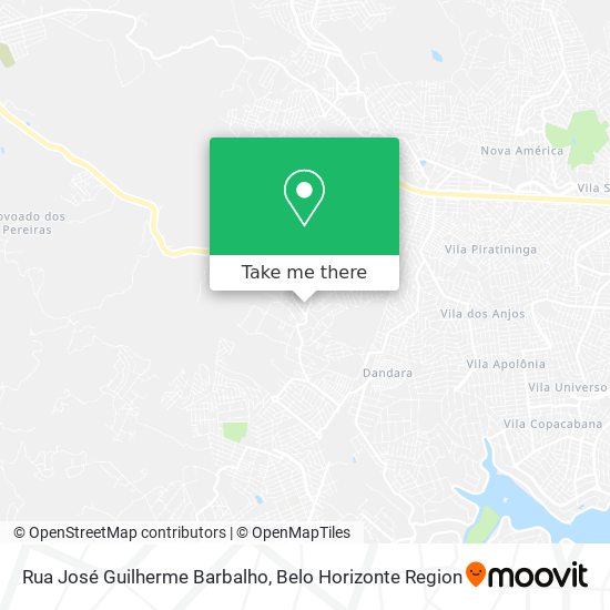 Rua José Guilherme Barbalho map