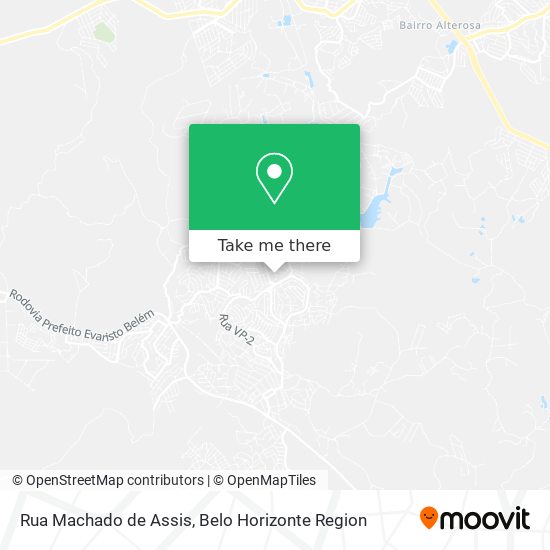 Rua Machado de Assis map