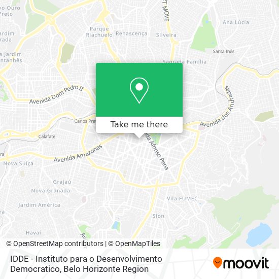 IDDE - Instituto para o Desenvolvimento Democratico map