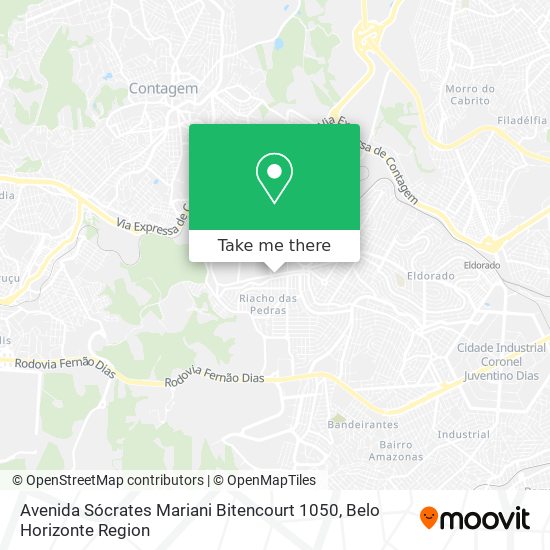 Avenida Sócrates Mariani Bitencourt 1050 map