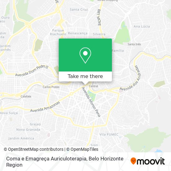 Coma e Emagreça Auriculoterapia map