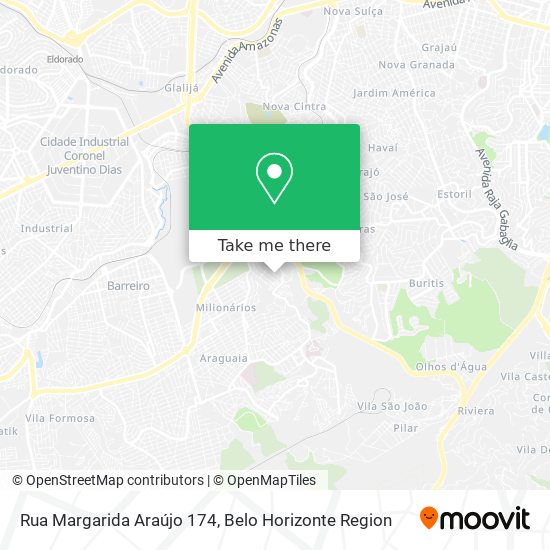 Rua Margarida Araújo 174 map