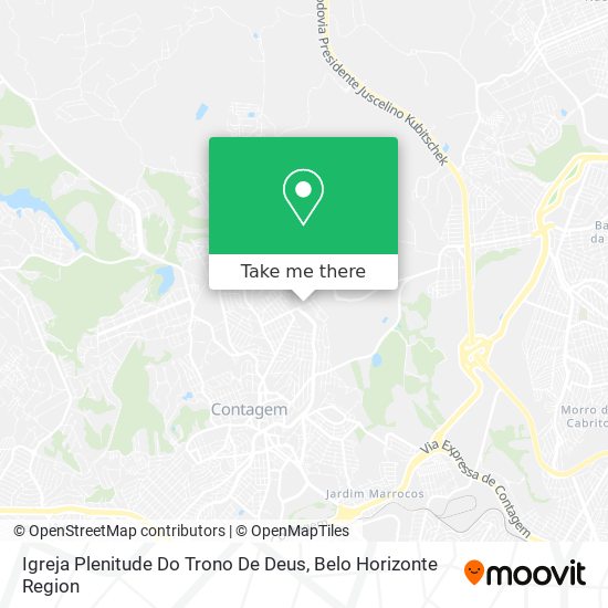 Igreja Plenitude Do Trono De Deus map