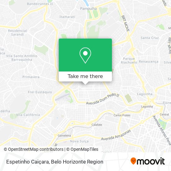 Espetinho Caiçara map