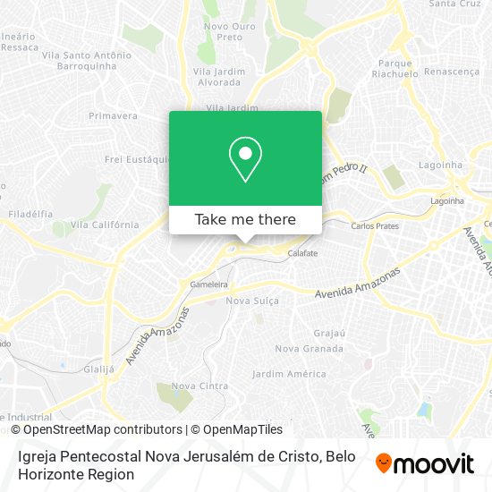 Igreja Pentecostal Nova Jerusalém de Cristo map