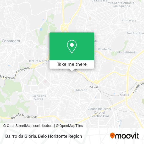 Bairro da Glória map