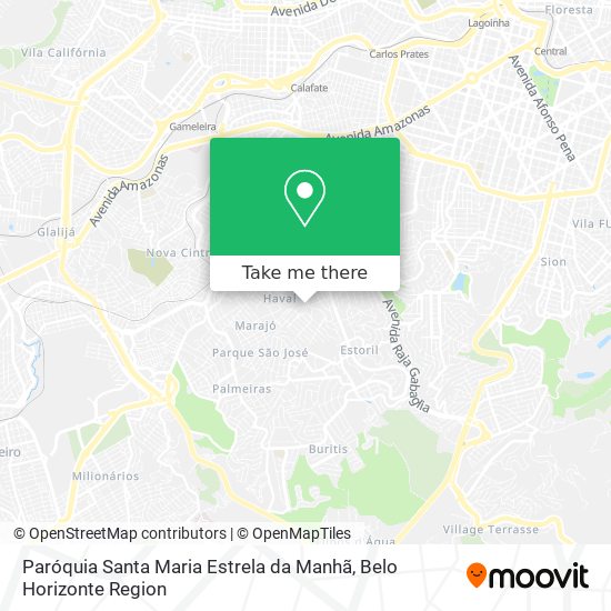 Paróquia Santa Maria Estrela da Manhã map