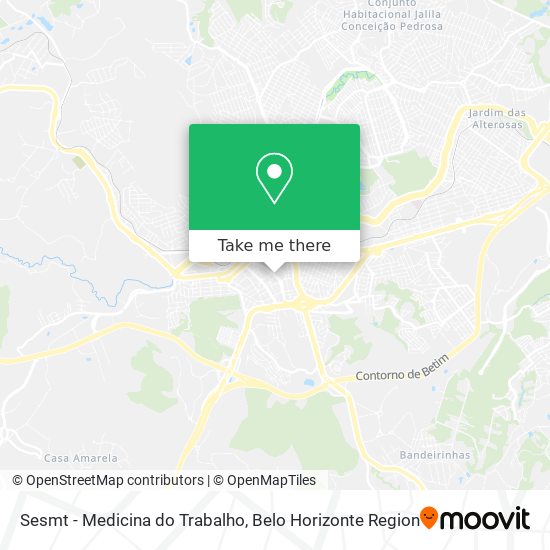 Sesmt - Medicina do Trabalho map