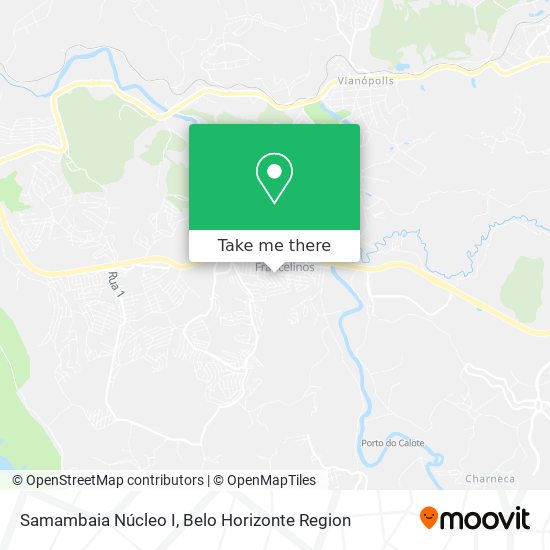 Samambaia Núcleo I map