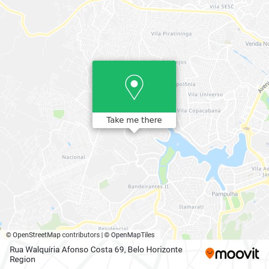 Rua Walquíria Afonso Costa 69 map