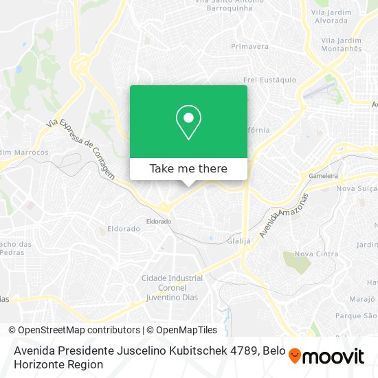 Avenida Presidente Juscelino Kubitschek 4789 map