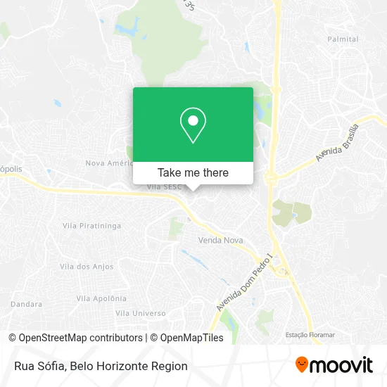 Rua Sófia map