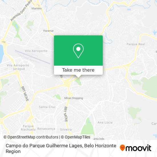 Mapa Campo do Parque Guilherme Lages