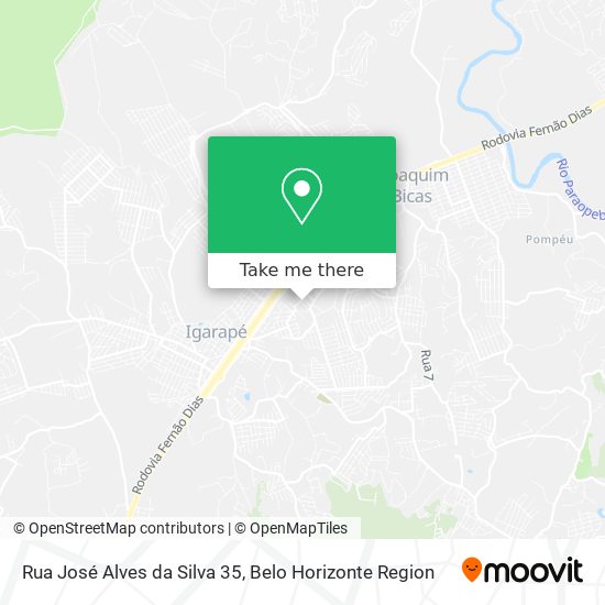 Rua José Alves da Silva 35 map