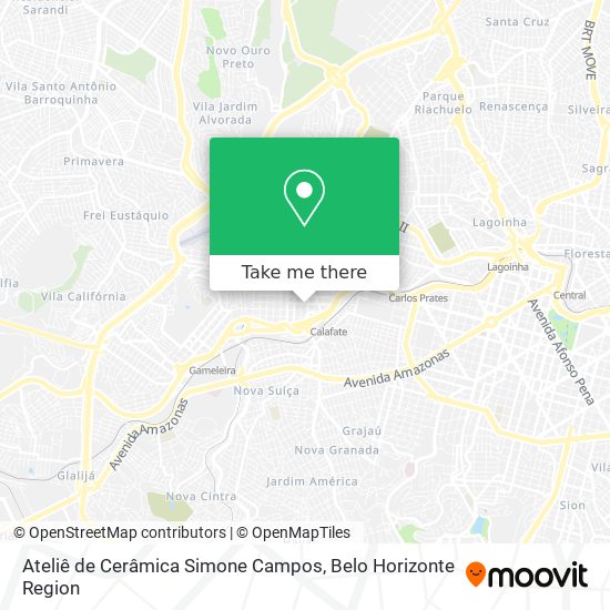 Ateliê de Cerâmica Simone Campos map