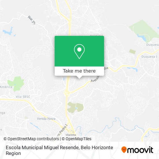 Escola Municipal Miguel Resende map