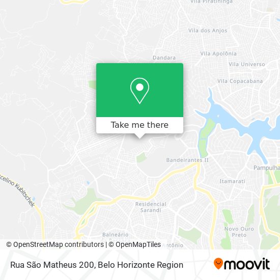Rua São Matheus 200 map