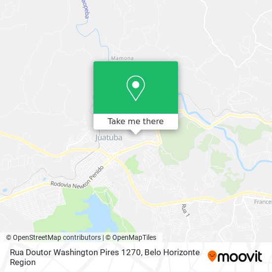 Rua Doutor Washington Pires 1270 map