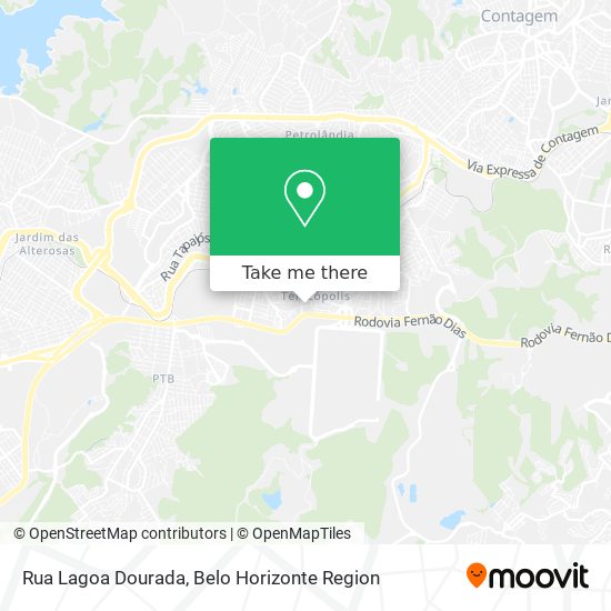 Rua Lagoa Dourada map